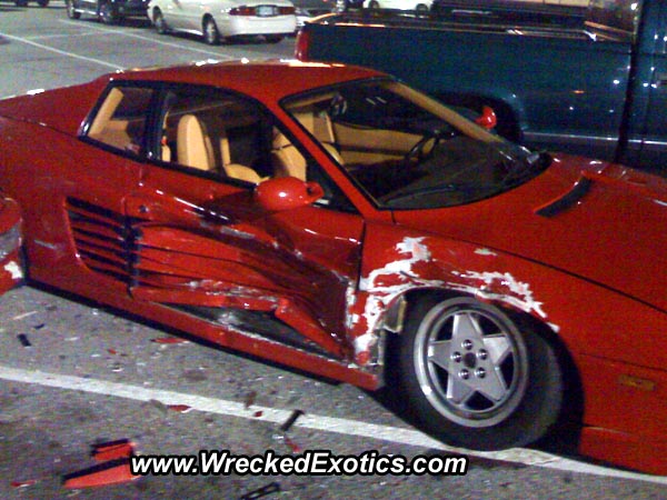 Ferrari Miami on The Ferraris Destroyed Were A 1991 Ferrari Testarossa Some May