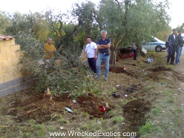 Ferrari F430 Upside down