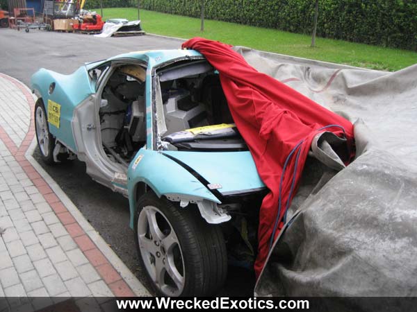 Spy Photos Ferrari F458 Italia Crash Test