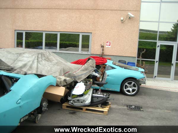 Spy Photos Ferrari F458 Italia Crash Test