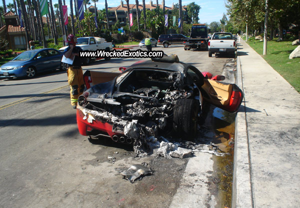 Another Day Another Ferrari 458 Italia Wreck