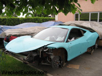 Ferrari 458 Crash 0