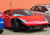 Ferrari 458 Crash 10