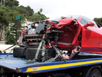 Ferrari 458 Crash 2
