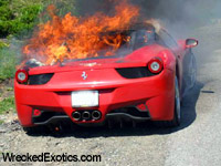 Ferrari 458 Crash 5