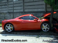 Ferrari 458 Crash 6