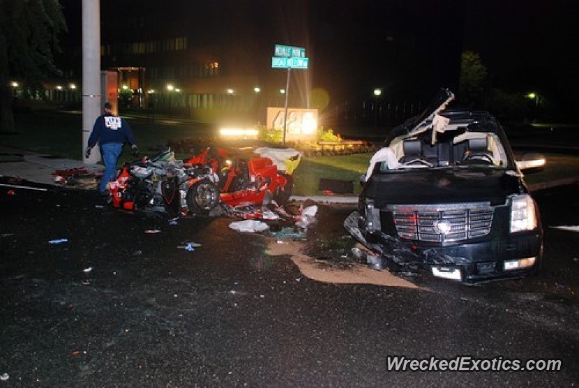 This Terrible Accident Occurred When An Elise Crashed Into