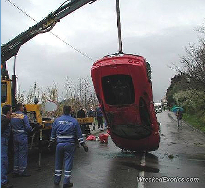 After a Ferrari Meeting, This Driver Lost Control on The Way Home And ...