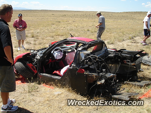 This Enzo Was Participating in a Rally in Utah on August 2