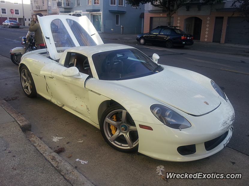 Some Minor Fender Bender, Possible Hit And Run. Up Close Shot of The