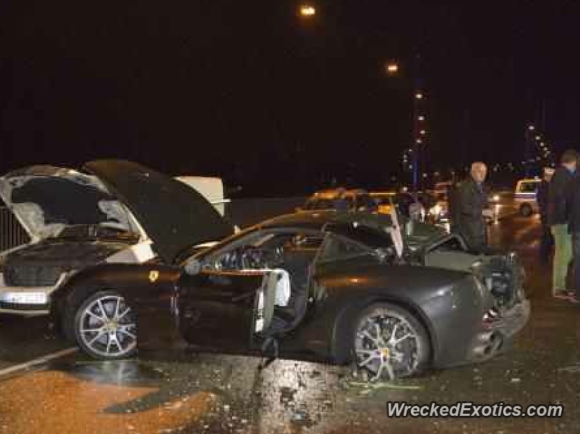 Lost Control And Crashed While Going Over a Bridge. A Truck Collided ...