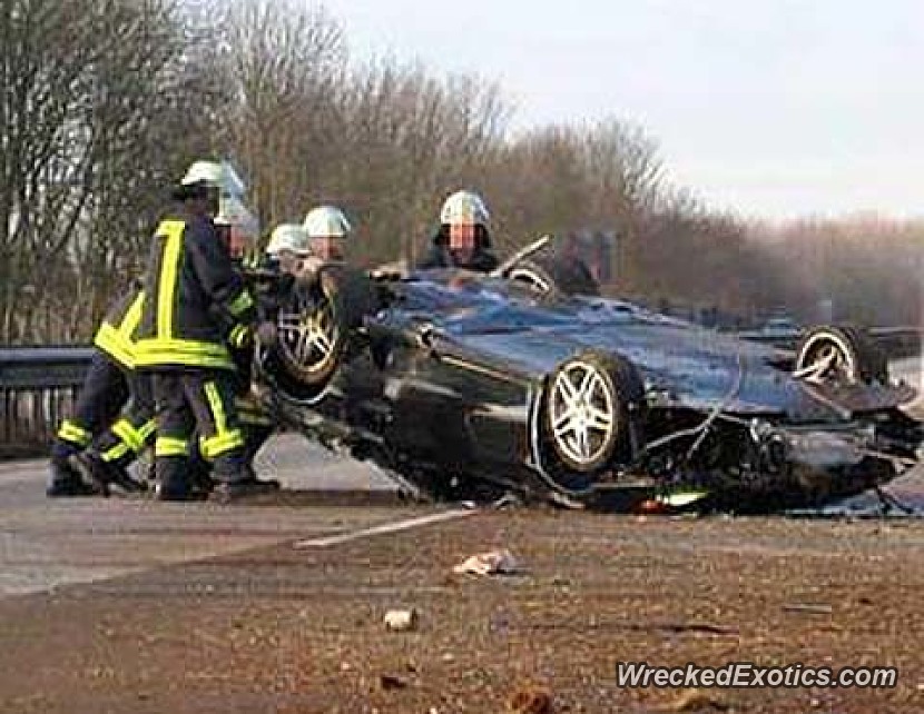Driver Wanted to Take an Exit at The Last Second, Lost Control of The ...