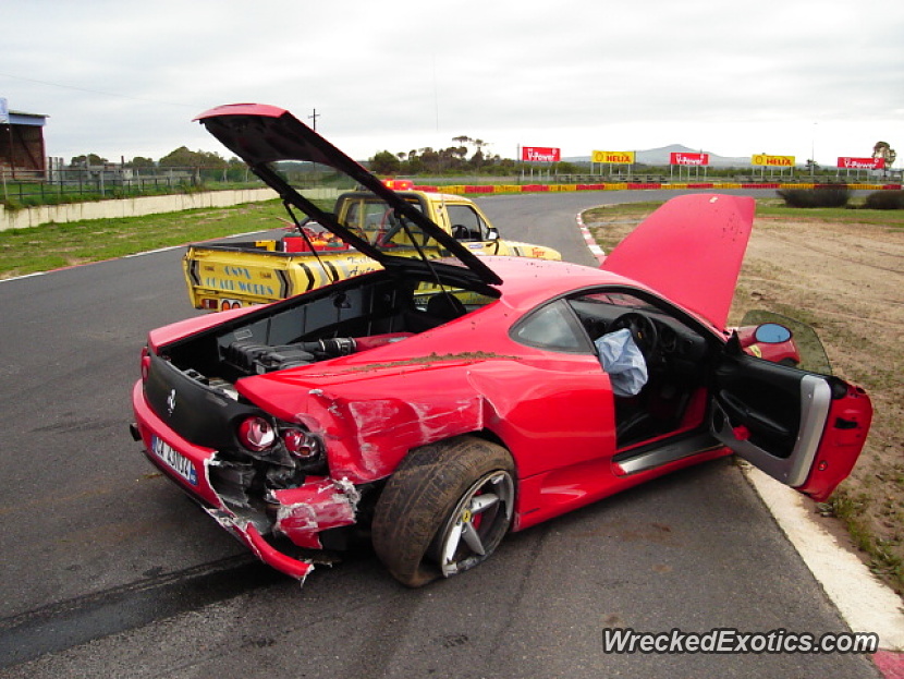 Crashed Into a Wall And Bounced Back Onto The Road at The Killarney
