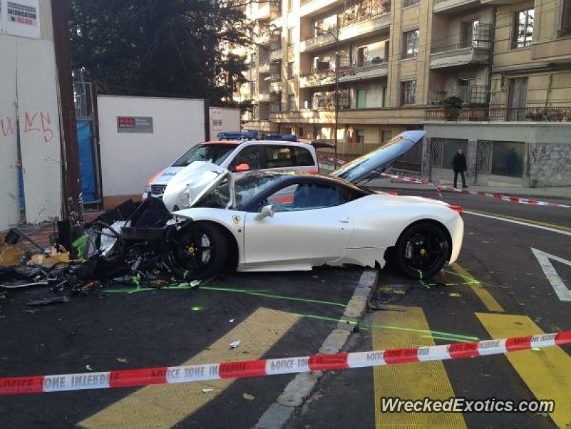 20 Year Old Driver, Lost Control While Speeding. Almost Ran Over ...