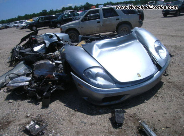 2002 Ferrari 360 Spider Description Another Ferrari that split in two