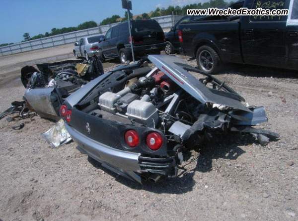 2002 Ferrari 360 Spider Description Another Ferrari that split in two 