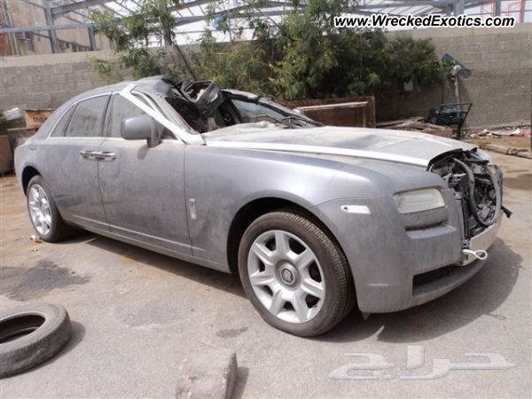 2012 Rolls Royce Ghost Description Crashed into a camel at high speed