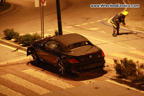 2011 BMW M6 Convertible Description Crashed into 6 parked cars while drunk 