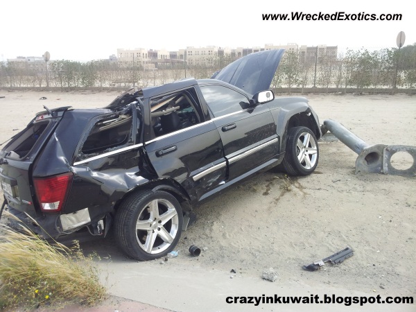 Crashed jeep cherokee #3