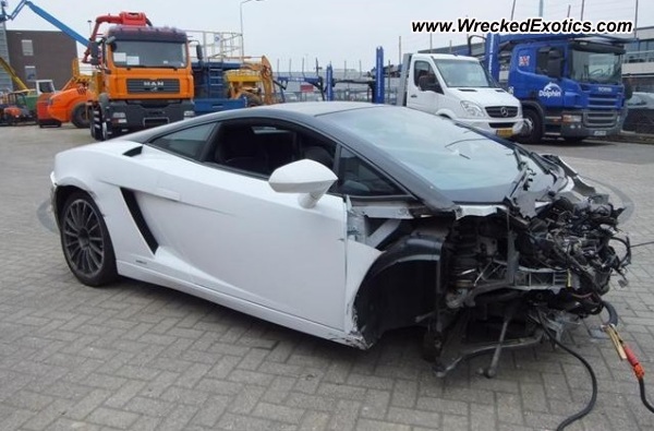 Lamborghini Gallardo Coupe Lp560 4 Wrecked Eindhoven The