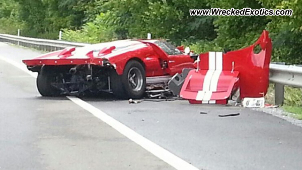 Wrecked exotics ford gt #3